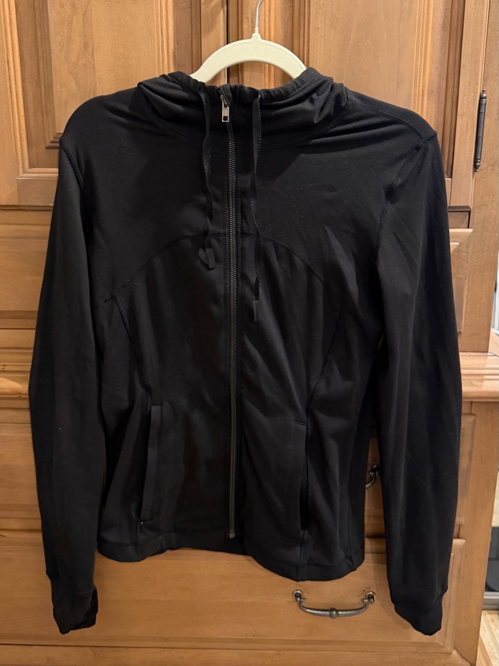 Love Tree Black Lightweight Hooded Zip Jacket